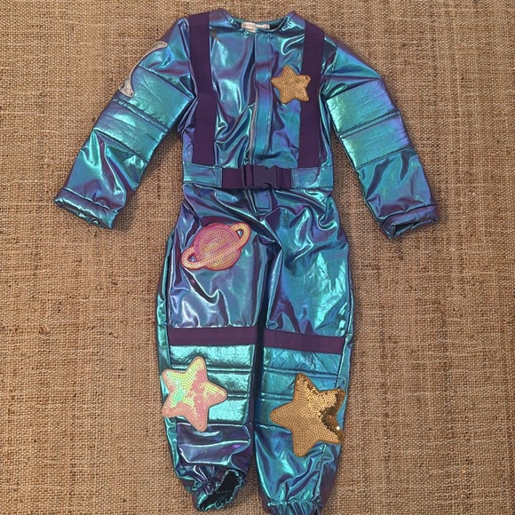 Pottery Barn Kids Galactic Blue and Purple Costume - Picture 4 of 12